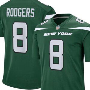 Nike Aaron Rodgers New York Jets Game Jersey NWT Large
